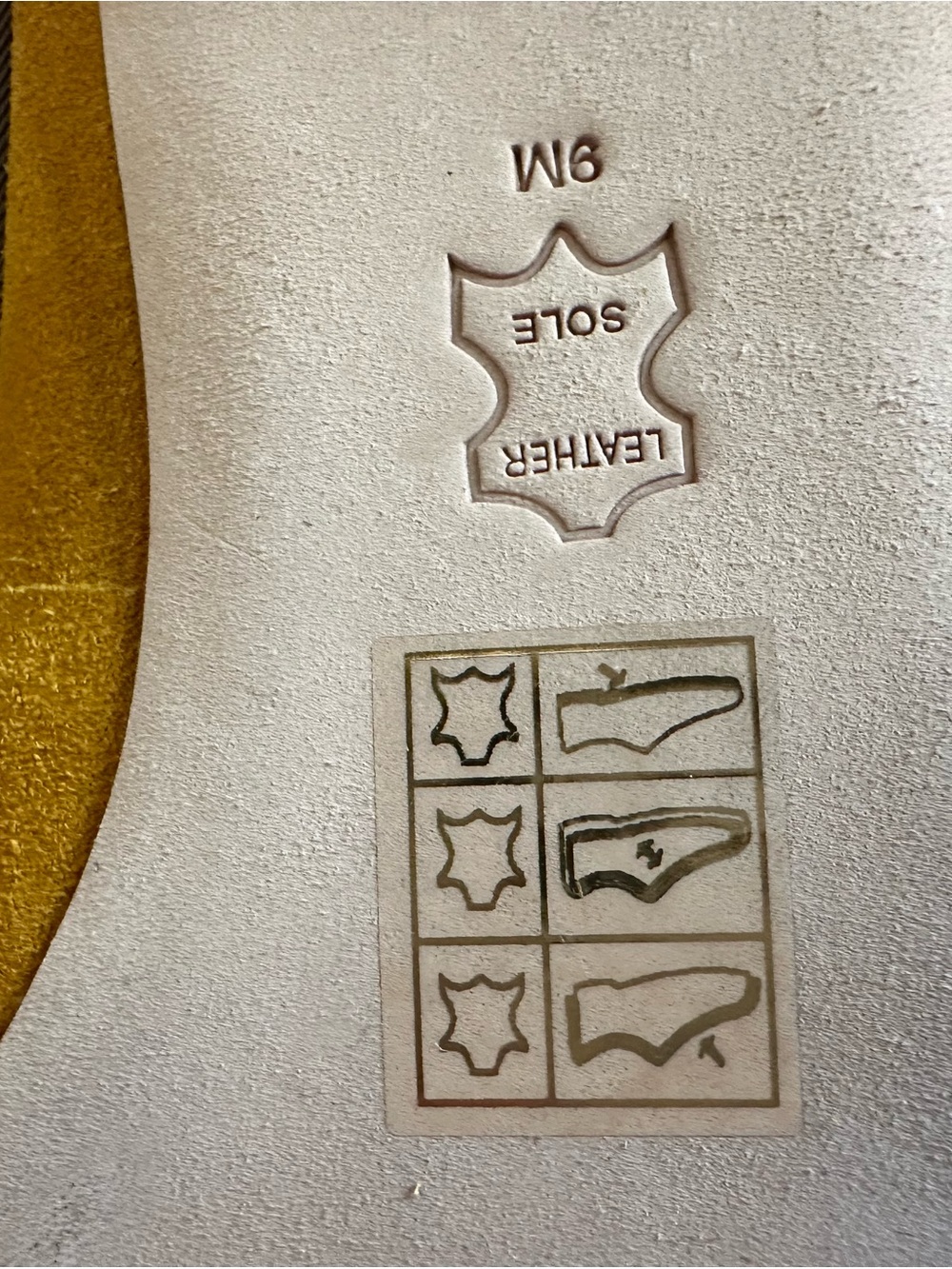 Tory Burch Women’s Mustard Yellow Soft Suede Logo Loafers - Picture 9 of 15